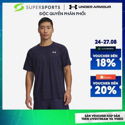 Áo Thun Nam Under Armour Tech Textured - 1382796-411