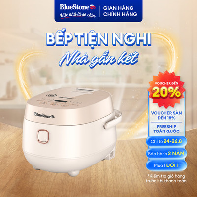 [BlueStone] Nồi Cơm Điện Tử Cao Tần BlueStone RCB-5981 - 1.2 Lít - 1200W - Bảo hành 2 năm