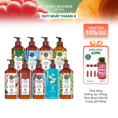 Sữa dưỡng thể thiên nhiên Yves Rocher Body Lotion 390ml (đa dạng mùi hương)