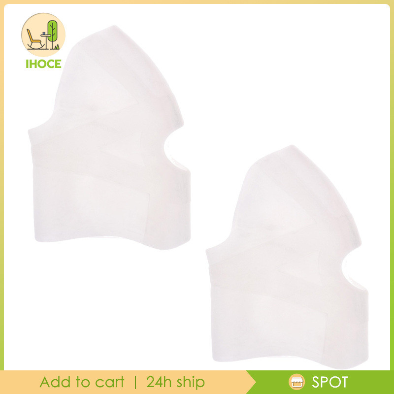 Blesiya Cặp Gel Silicone Kneecap Nẹp Hỗ Trợ Quấn Khớp Đầu Gối Giảm Đau