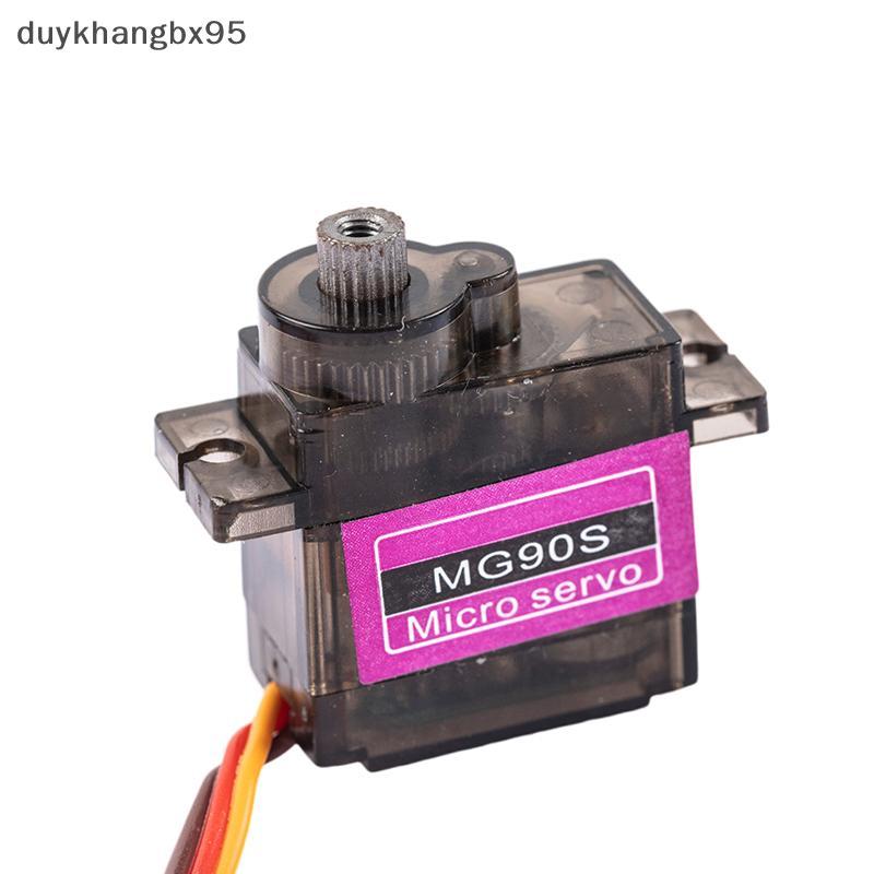 Duykha MG90S kim loại bánh răng Micro servo cho RC máy bay trực thăng xe Thuyền Mô hình VN