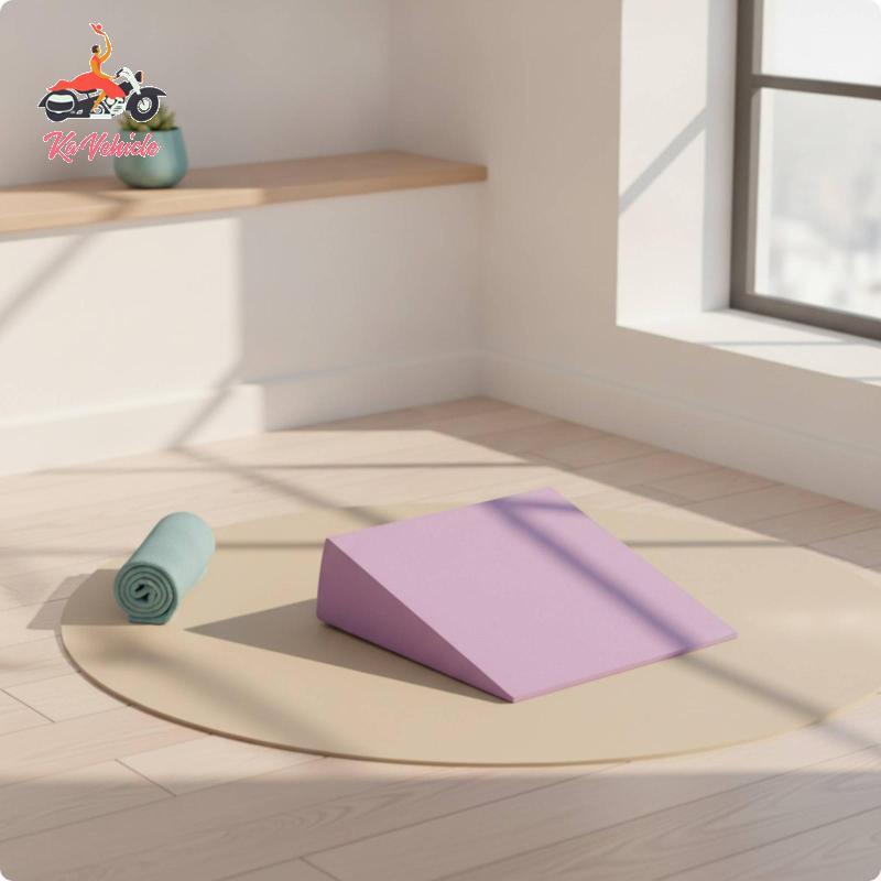 [Whstrong] Bài tập linh hoạt Incline Wedge Squat Wedge Block Wedge Hỗ trợ Bọt nghiêng Ban