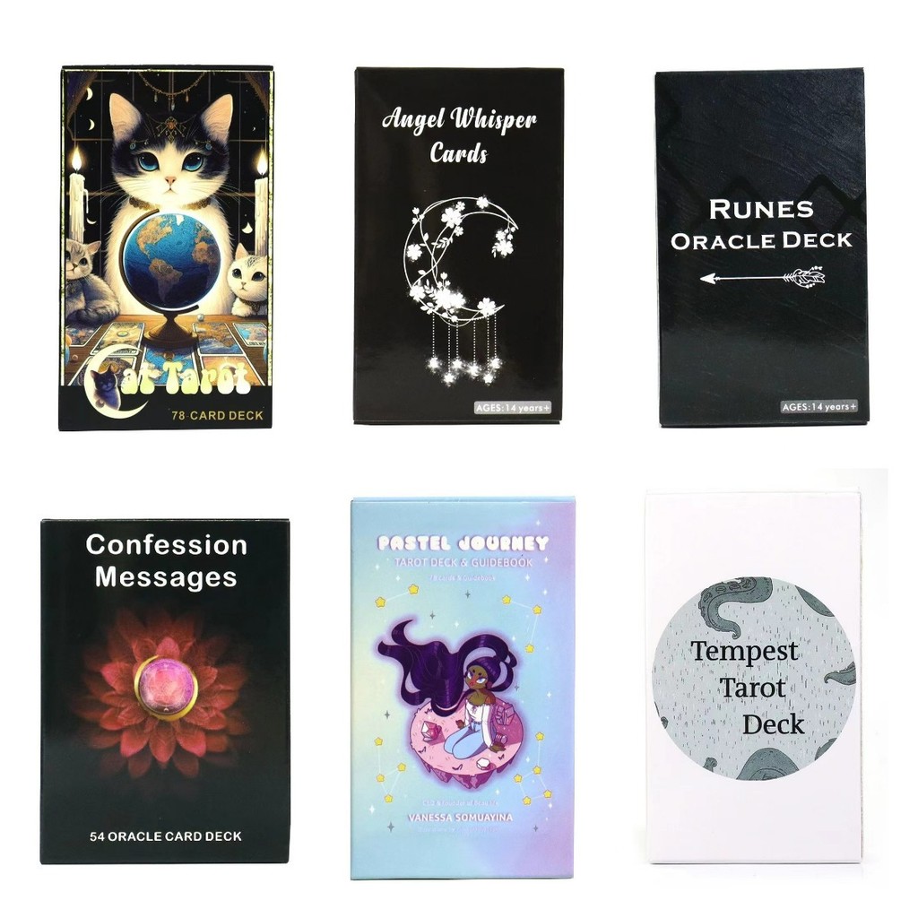 10.3 * 6cm Tarot Cards / Oracle Cards English Board Game Tarot Cards Tarot Cards