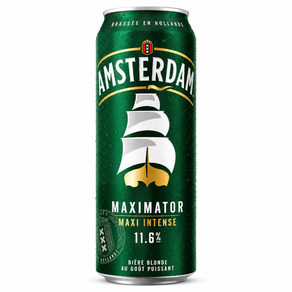 Bia Amsterdam Maximator 11.6% - bia Hà Lan - 1 lon 500ml