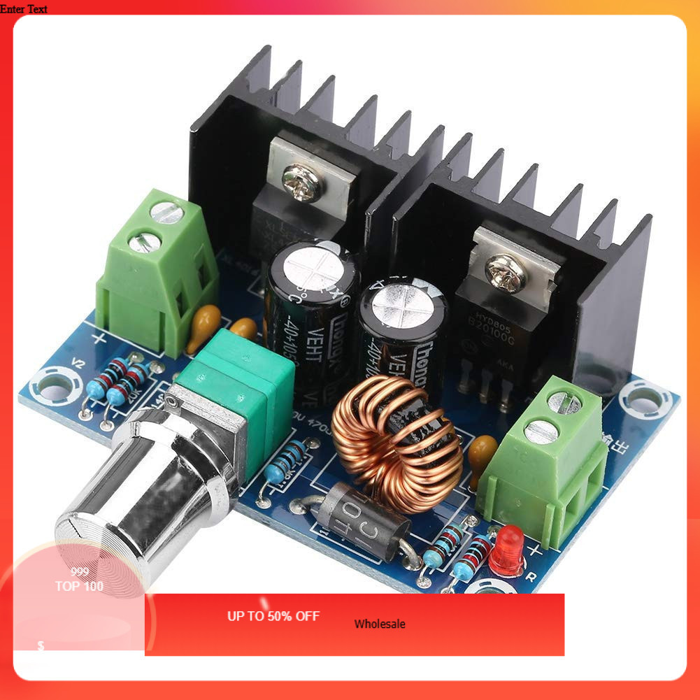 159 Mạch Hạ Áp - Giảm Áp XH-M401 DC-DC XL4016 XL4016E1 PWM 4-40V Xuống 1.25-36V 8A 200W