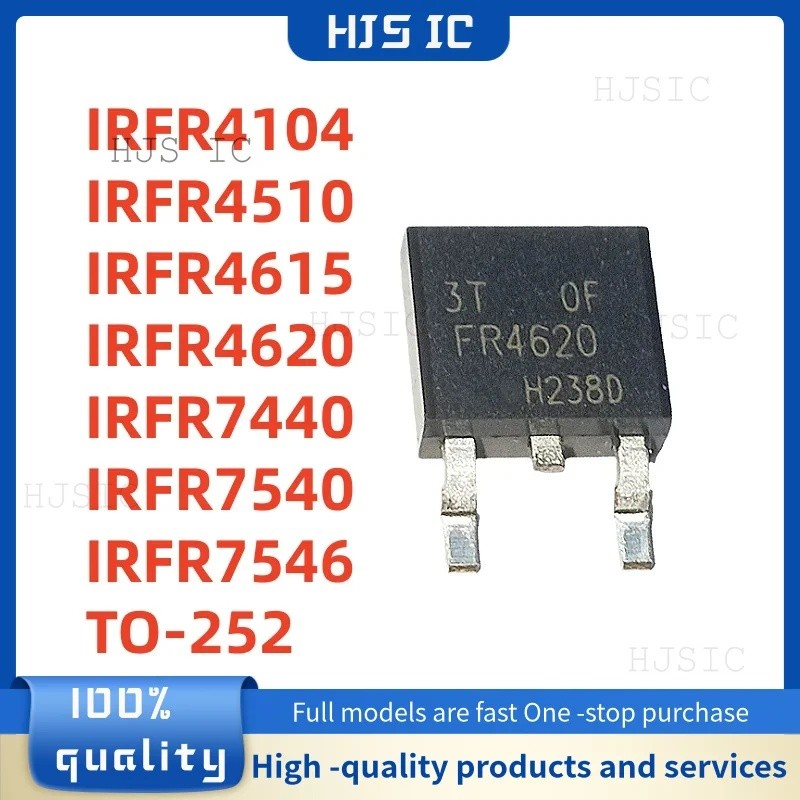 1-5 IRFR4104 IRFR4510 IRFR4615 IRFR4620 IRFR7440 IRFR7540 IRFR7546 FR4104 FR4510 FR4615 FR4620 FR744