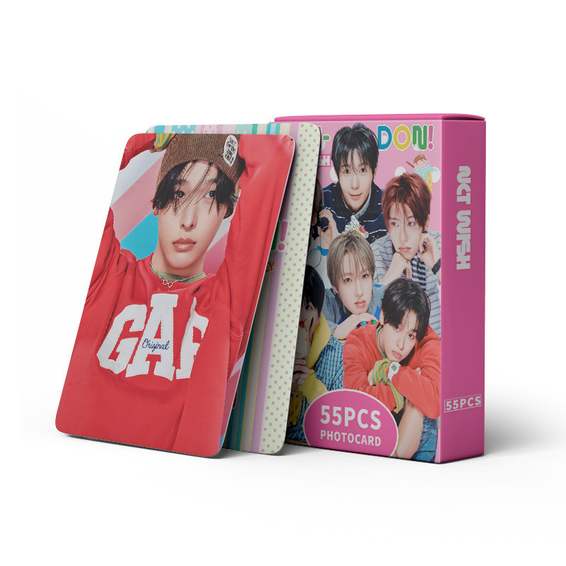 Sản phẩm mới Hàng có sẵn 55 tờ NCT WISH Đĩa đơn Nhật Bản YO-I-DON Star KPOP Hàng hóa LOMO Photocard
