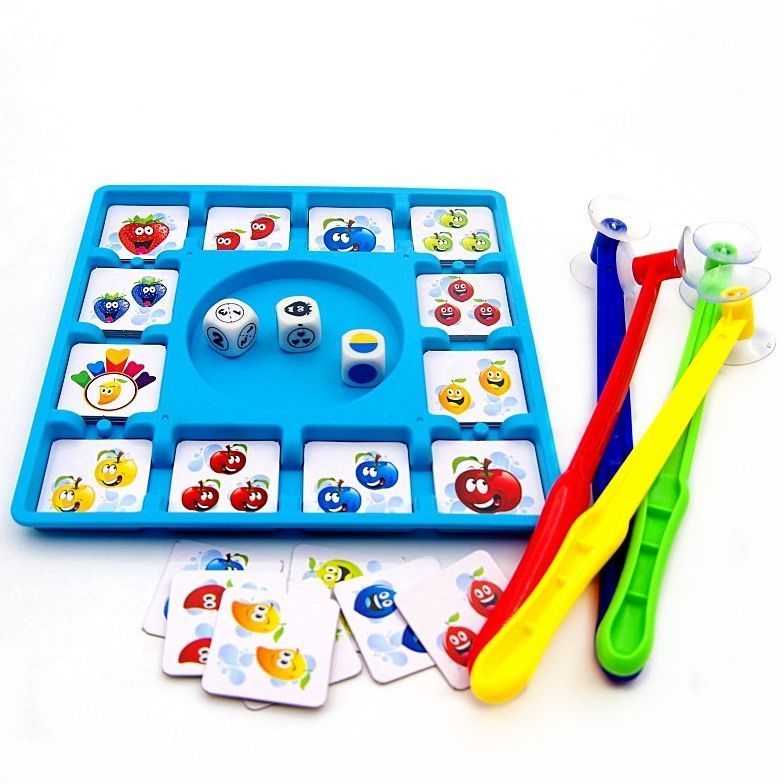 Đường Đen Brain Power Battle Fruit Sugar Tương Tác Cha Mẹ-Con Đồ Họa Nhận Thức Giáo Dục Board Game Đ