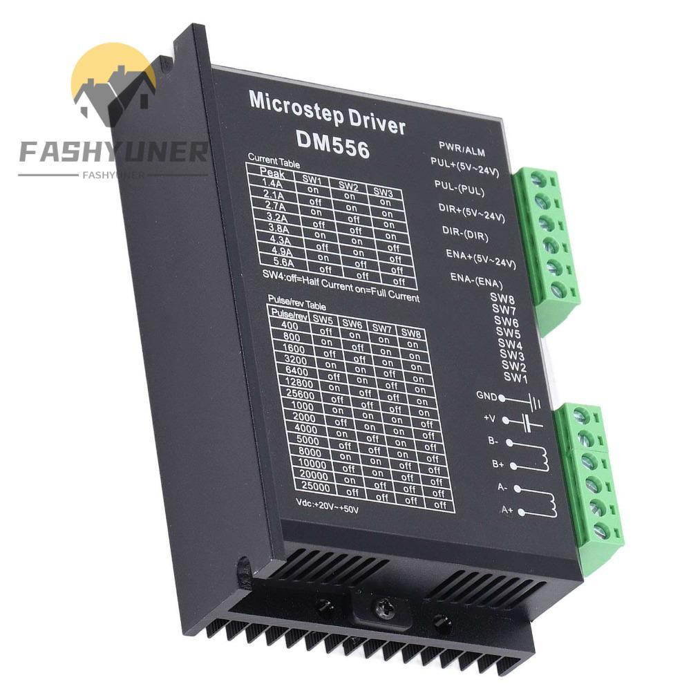 Trình điều khiển động cơ bước FASHYUNER, Trình điều khiển bước vi bước 2 pha 24-50VDC, Thiết thực 2.