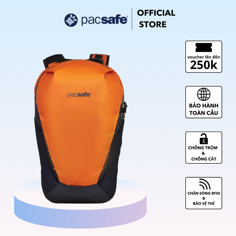 Balo Venturesafe X18 - Balo Pacsafe bảo hảnh toàn cầu