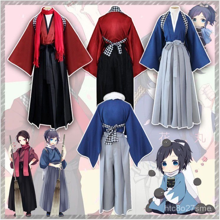 Tóc giả cos Touken Ranbu Okita Souji Yamatonokami Yasusada samurai Nhật bán chạy
