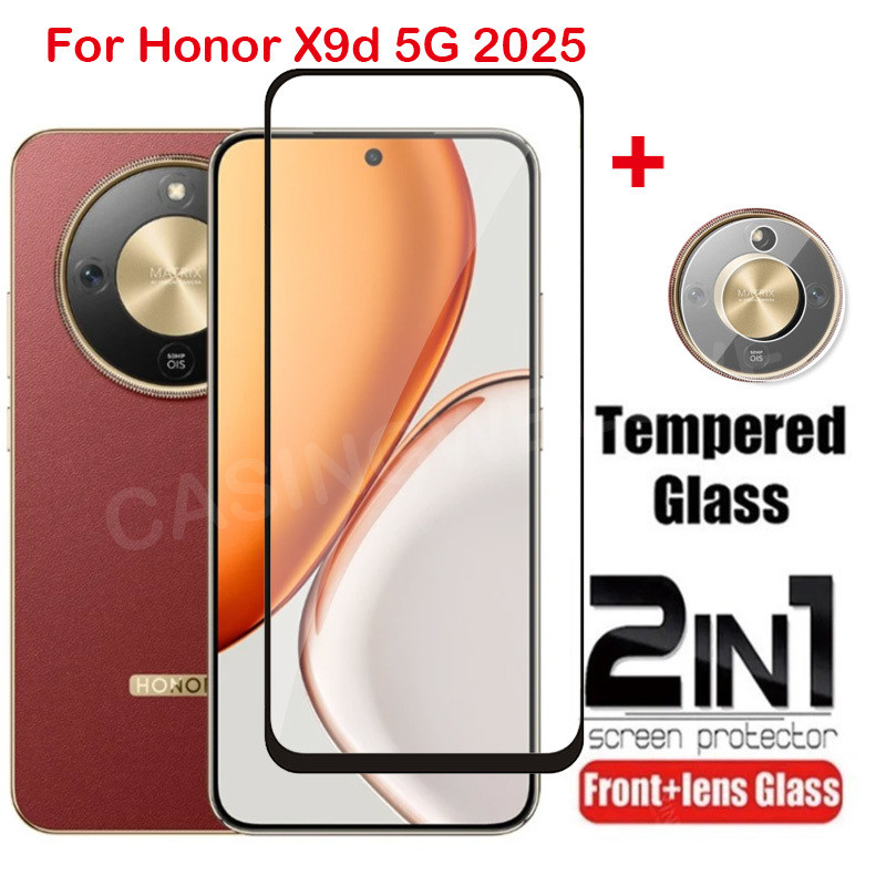 Bảo Vệ Màn Hình Cho Honor X9d X9c X8d Smart X70 5G 2025 Full Cover Kính Cường Lực Trong Suốt HD Bảo Vệ Chống Trầy Xước Phim