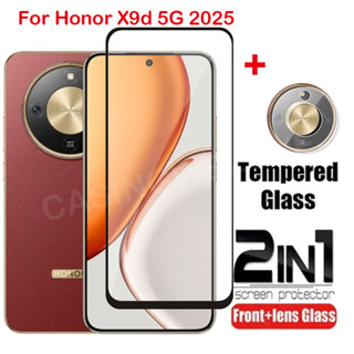 Bảo Vệ Màn Hình Cho Honor X9d X9c X8d Smart X70 5G 2025 Full Cover Kính Cường Lực Trong Suốt HD Bảo Vệ Chống Trầy Xước Phim