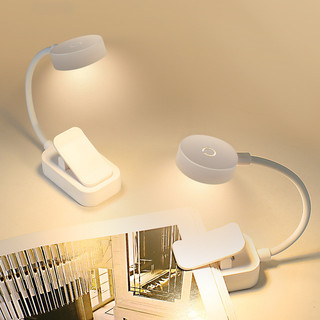  Pin đèn ngủ Mini   Kẹp sạc có thể đứng Bảo vệ mắt di động Đọc sách Cắm trại ban đêm 