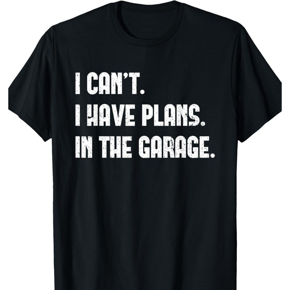 100% Cotton I I I in Garage Xe Máy Móc Quà Tặng Áo Thun