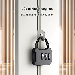 Ổ khóa số mini dễ thương loại nhỏ Mật Khẩu 3 Chữ Số-AMLIS