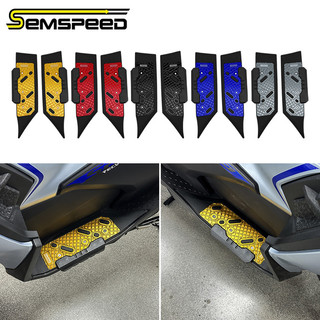 [SEMSPEED] Dành Cho Xe Yamaha NVX Aerox SP 2024-2025 Xe Máy CNC Hợp Kim Nhôm Chân Cao Su Matting
