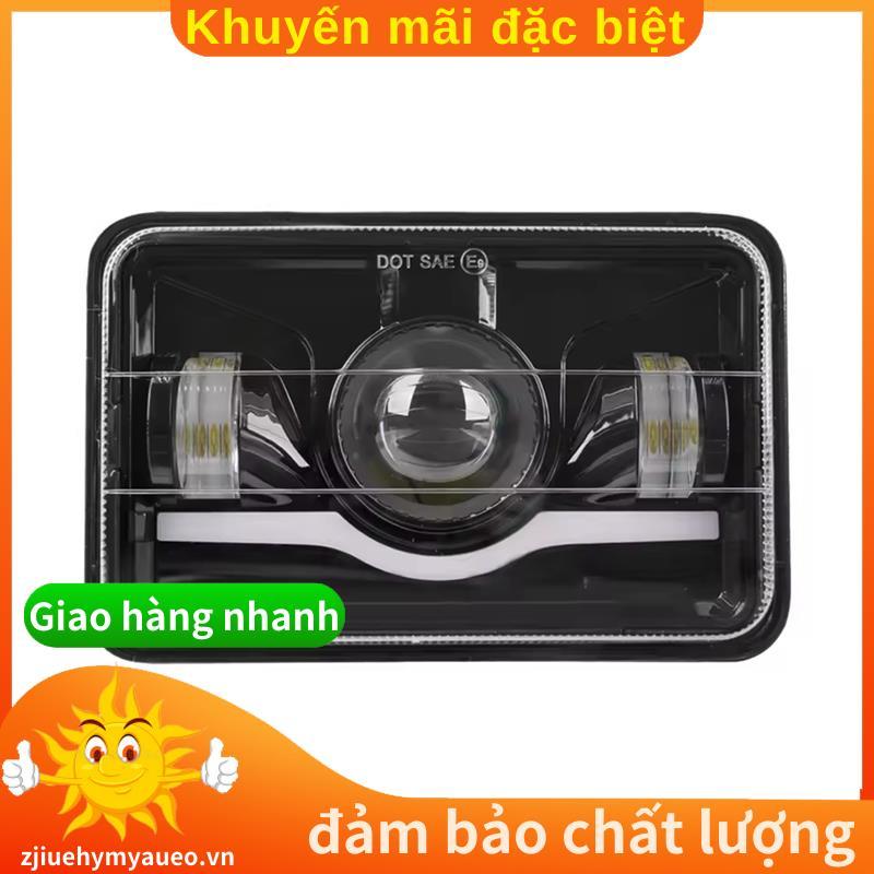 Đèn Pha Cho DRZ400S DRZ400SM DRZ250 DRZ400 DRZ400E 4 "X6" Máy Chiếu Ống Kính Hình Cầu Đèn Pha LED H4