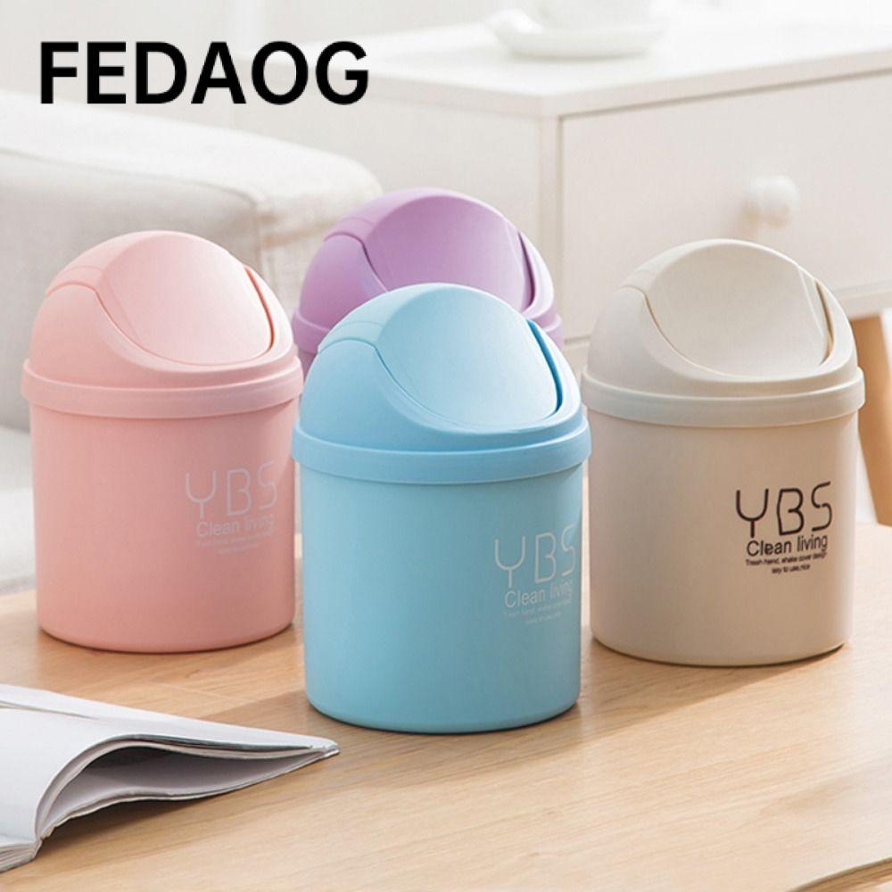 FEDAOG Rác Để Bàn, Hộp Đựng Hộp Đựng Thùng Rác Rác, Thùng Rác Mini Tro Urns Hộp Đựng Thùng Xe Thùng 