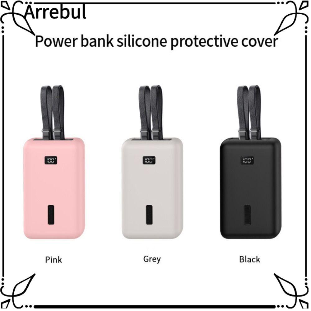 Bảo vệ bộ sạc di động ARREBUL, túi đựng silicon a1681, Vỏ bảo vệ toàn diện chống sốc mềm cao cấp cho