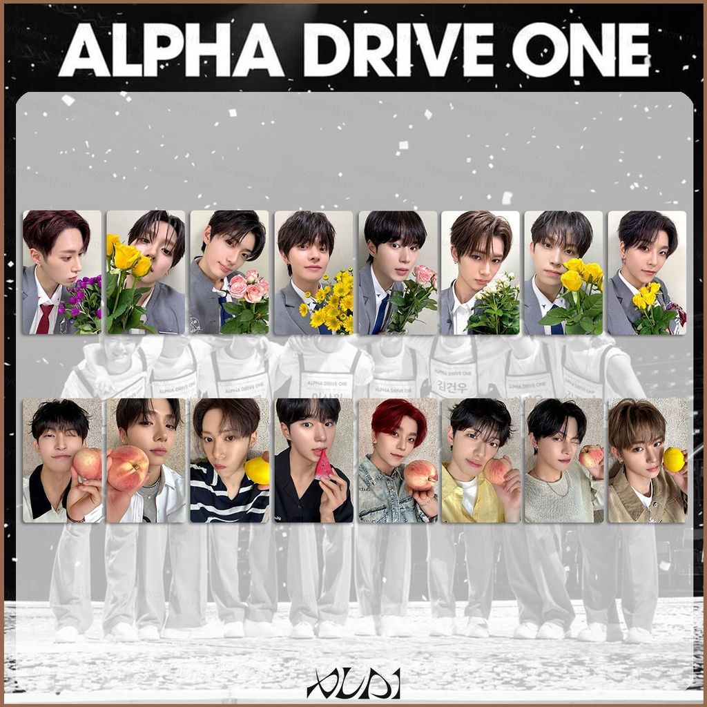 SQ11 8 Cái / bộ ALPHA DRIVE ONE LOMO Card BOYS II PLANET Bưu Thiếp Bộ Sưu Tập ALD1 Stars Ngoại Vi