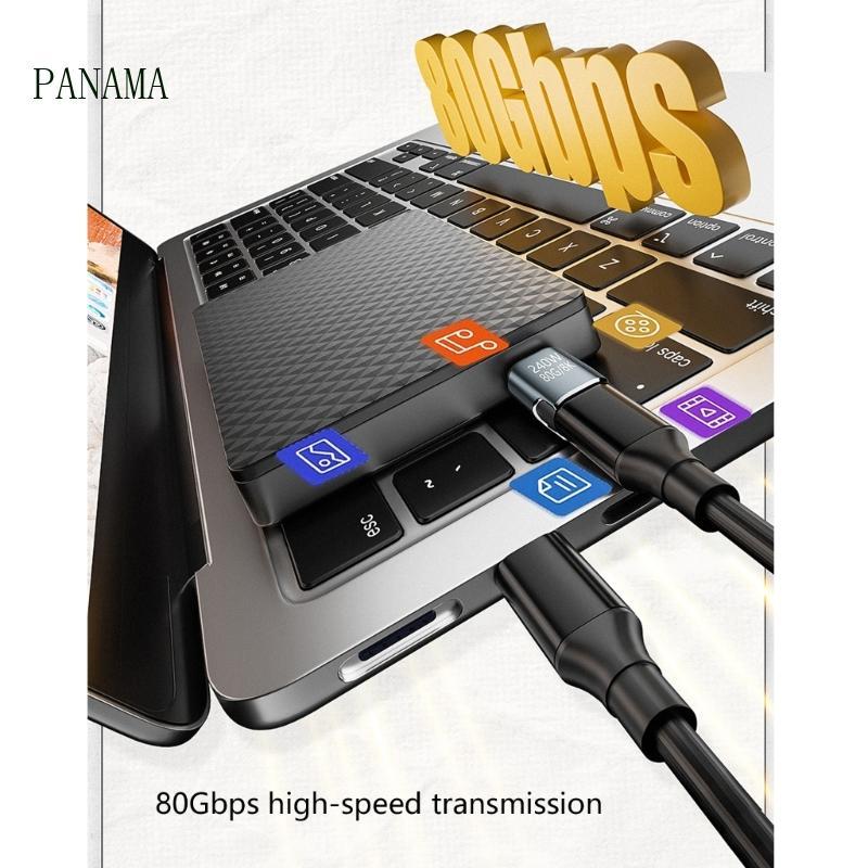 Bộ chuyển đổi NAMA Type C Nam sang Nữ 240W Phát điện Truyền dữ liệu 80Gbps