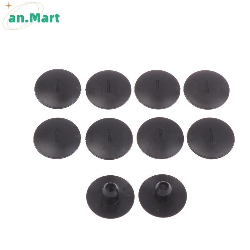 AN.MART 10 Chiếc Ô Tô Sọc Thảm Dây Kẹp Nhựa Dây Buộc Cho 408 307 206 Cho C5 C2 Cho Trafic Của Tôi