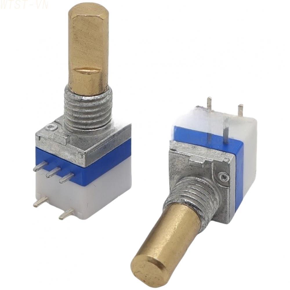 Potentiometer Switch 15 Mm Shaft Length Retaining Post Option Copper Shaft