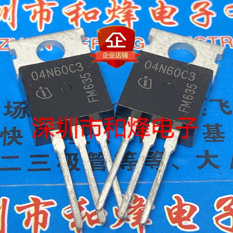 10 Mảnh 04N60C3 SPP04N60C3 TO-220 650V 4.5A Bộ ba đài phát thanh