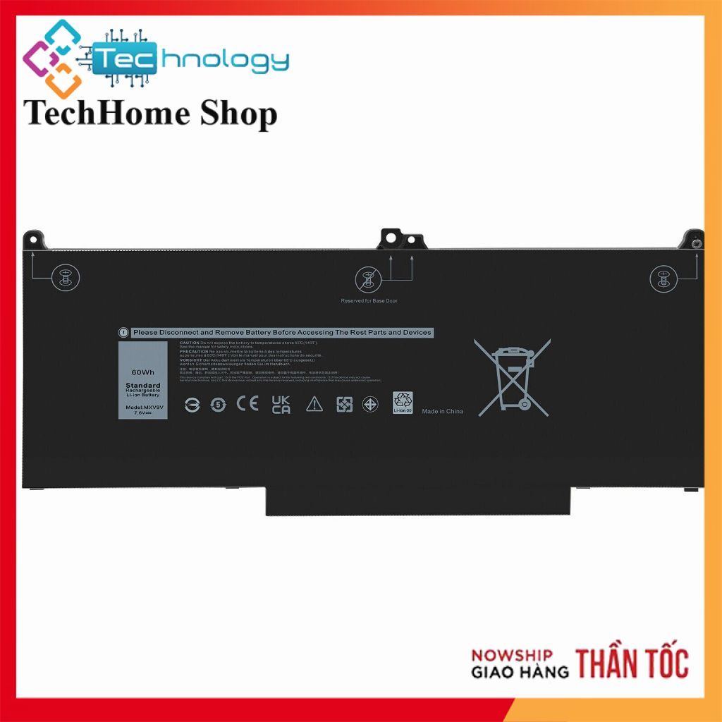 💖 Pin Laptop Dell K4Y2J N2K62 05VC2M MXV9V Latitude 13 5300 5310 14 7300 7400
