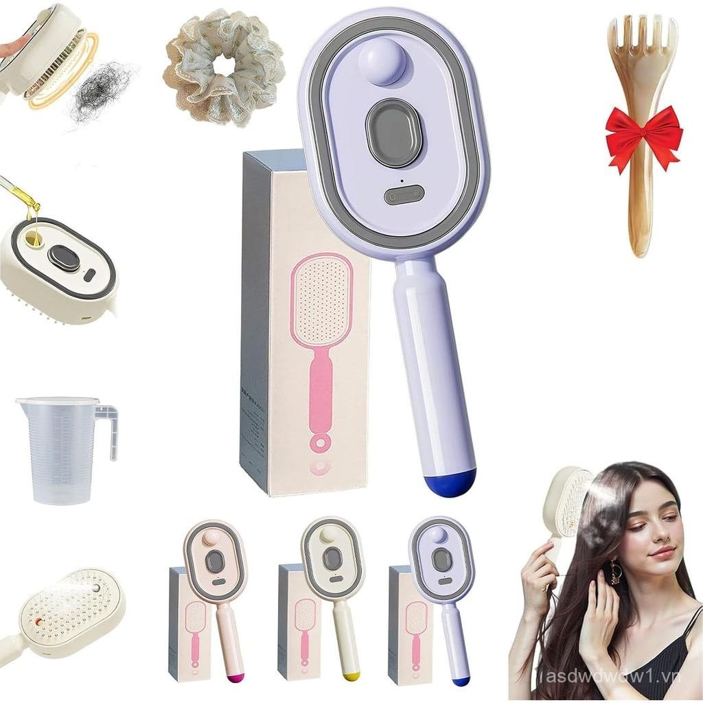 2026Xăng cấpElectricSteamBrushforHair, Press, Lược vàMistSimultanously, Mạnh mẽ, ÍtBreakage, noHairR