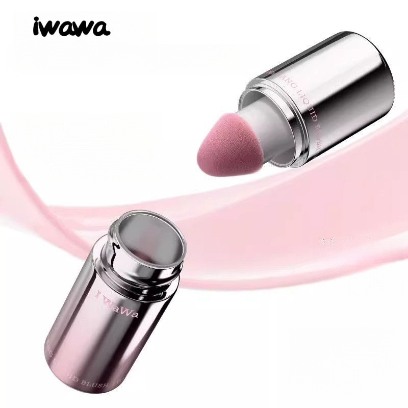 Iwawa Liquid Blush Light Watery Texture Dễ dàng pha trộn, lâu trôi, tạo ra má trông tự nhiên mỗi ngà