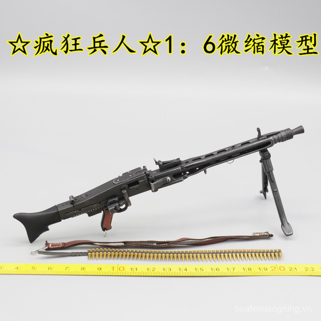 Sản phẩm mới [Crazy Soldier] UD9051 Yuzhan Đạo đức thứ 11 Bắc Âu Master 1 / 6 MG42 Mô hình súng máy