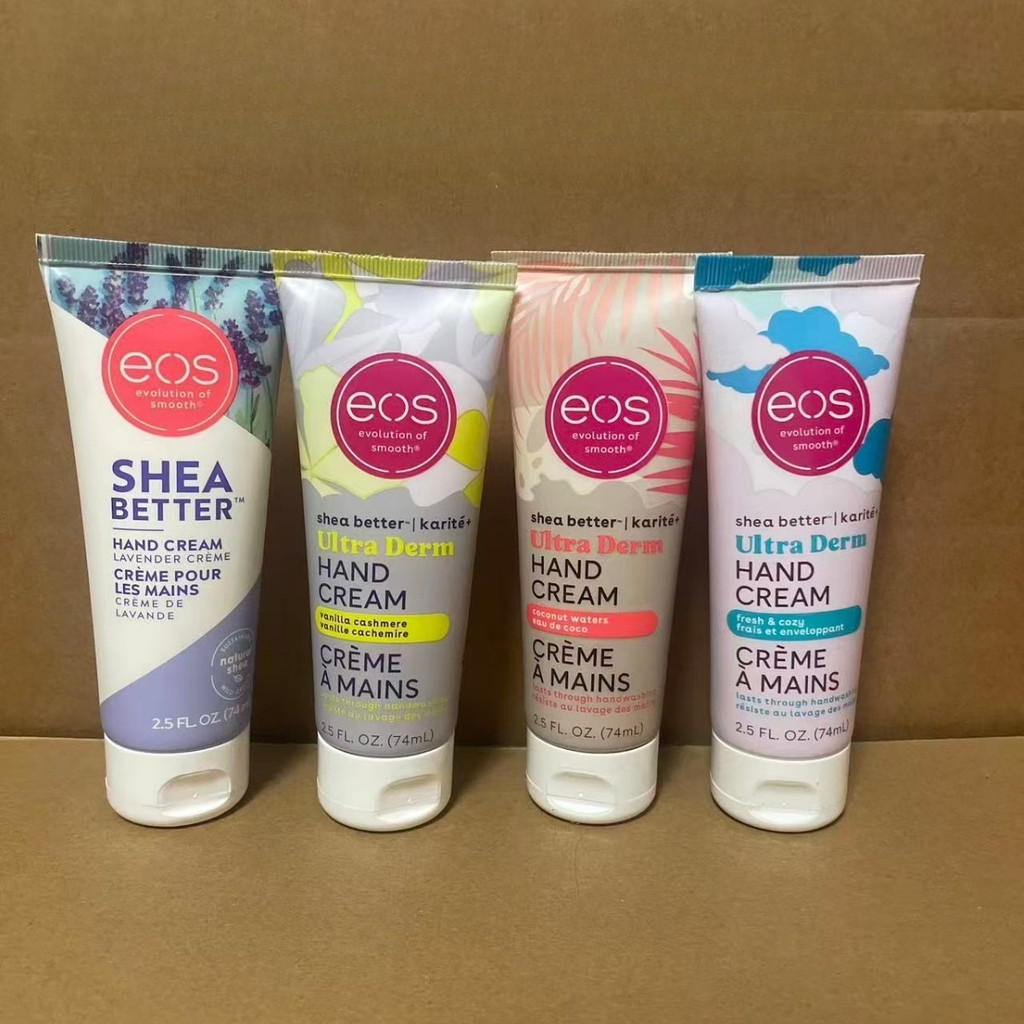 EOS Hand Cream Shea Butter Dưỡng ẩm Dưỡng ẩm Làm dịu nhiệt độ khô 74ml