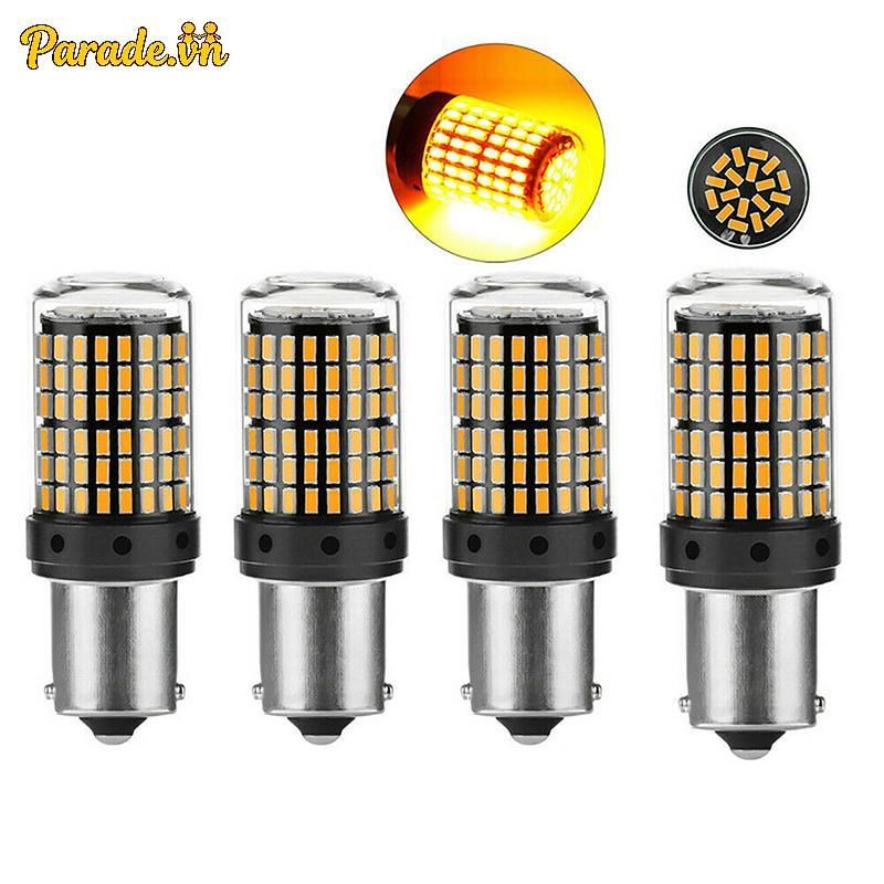 Parade 1 CÁI 1156-BAU15S Đèn báo rẽ Bóng đèn Led Màu vàng Blinker Siêu sáng Tru Light VN
