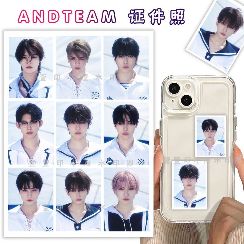ANDTEAM ID Photo K Summer Return TAKI 3cm In ảnh KPOP Hỗ trợ thần tượng
