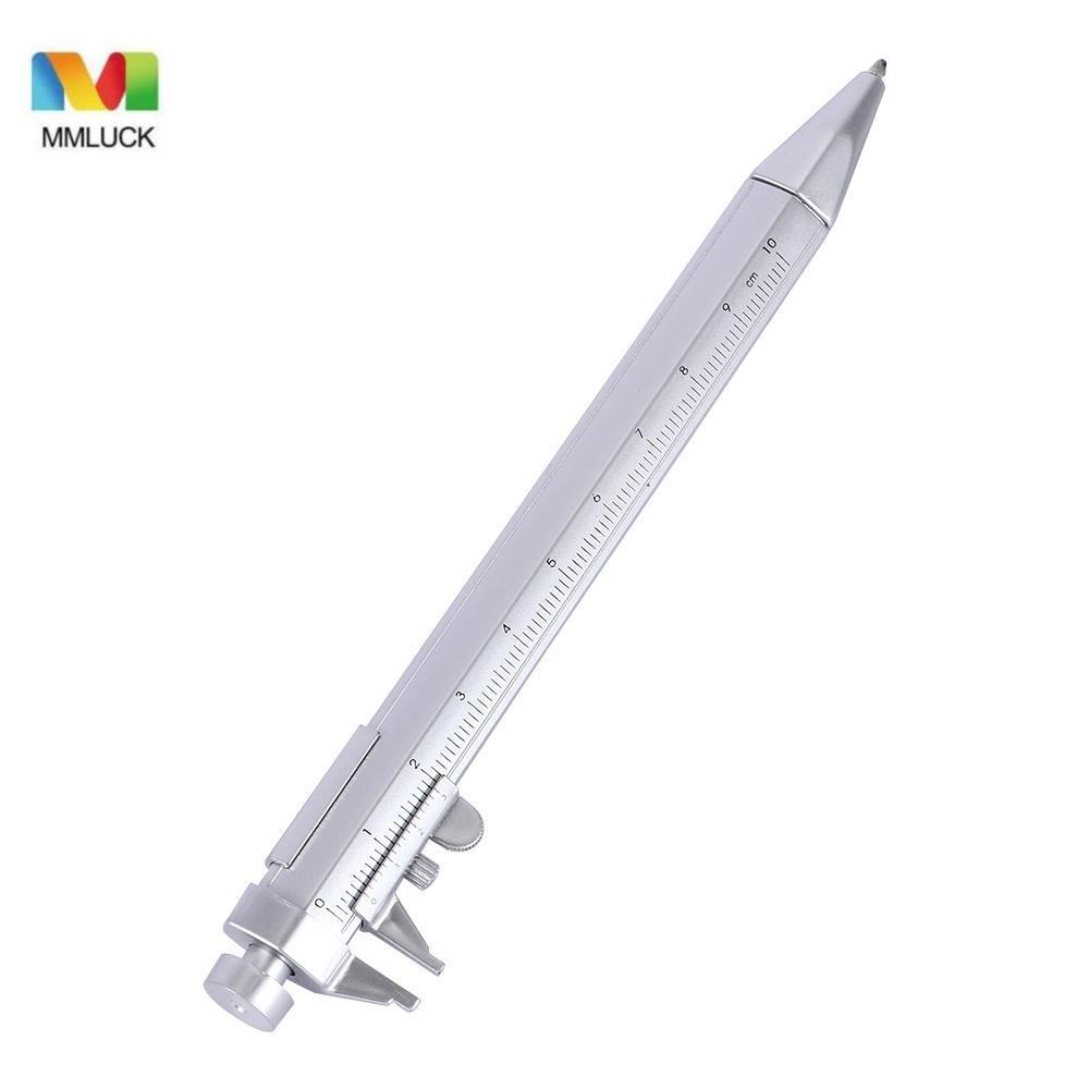 MMLUCK Cân Thước Bút Cấp Vernier Bi Văn Phòng Phẩm Đa Năng Cursor Đồ Dùng Văn Phòng