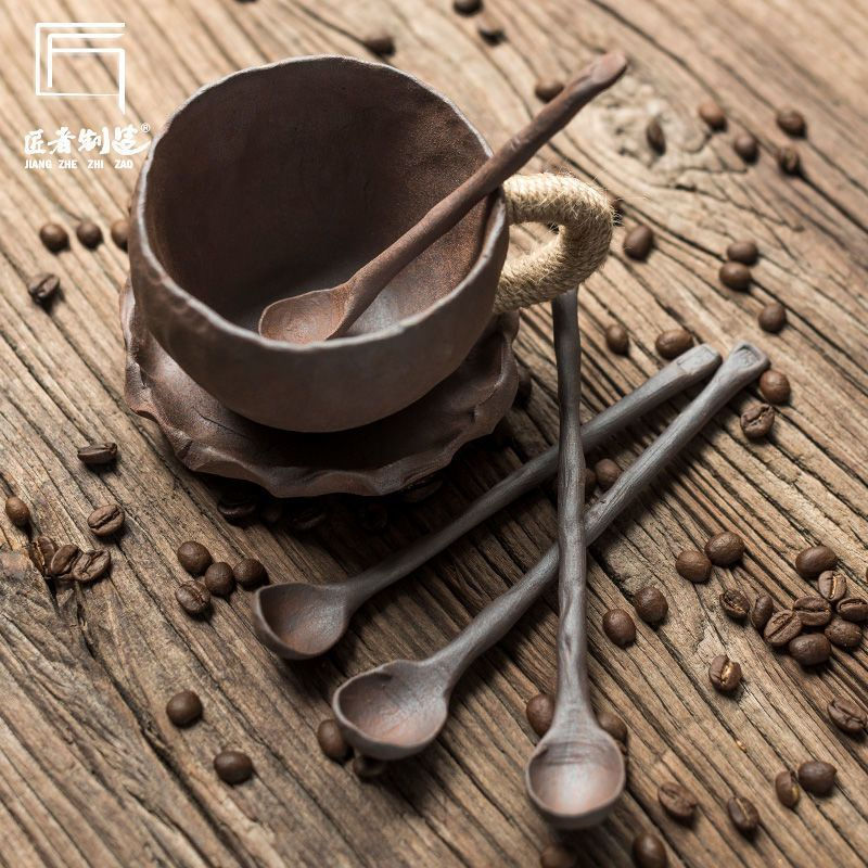 12y Japanese-style soup spoon, coffee mixing spoon, creative household stirring spoon, new product, 
