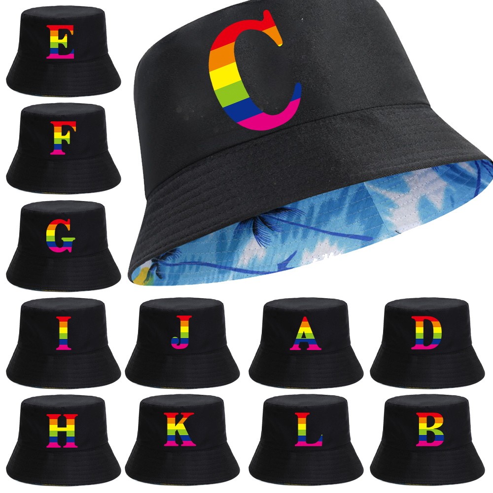 Black bucket hatBlack Bucket Hat Fashion Streetwear Fisherman Hat Lightweight Breathable