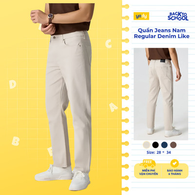 Quần Jeans Nam YODY Regular Denim Like Thoải Mái, Dễ Phối Đồ TRA- MCJE25S030