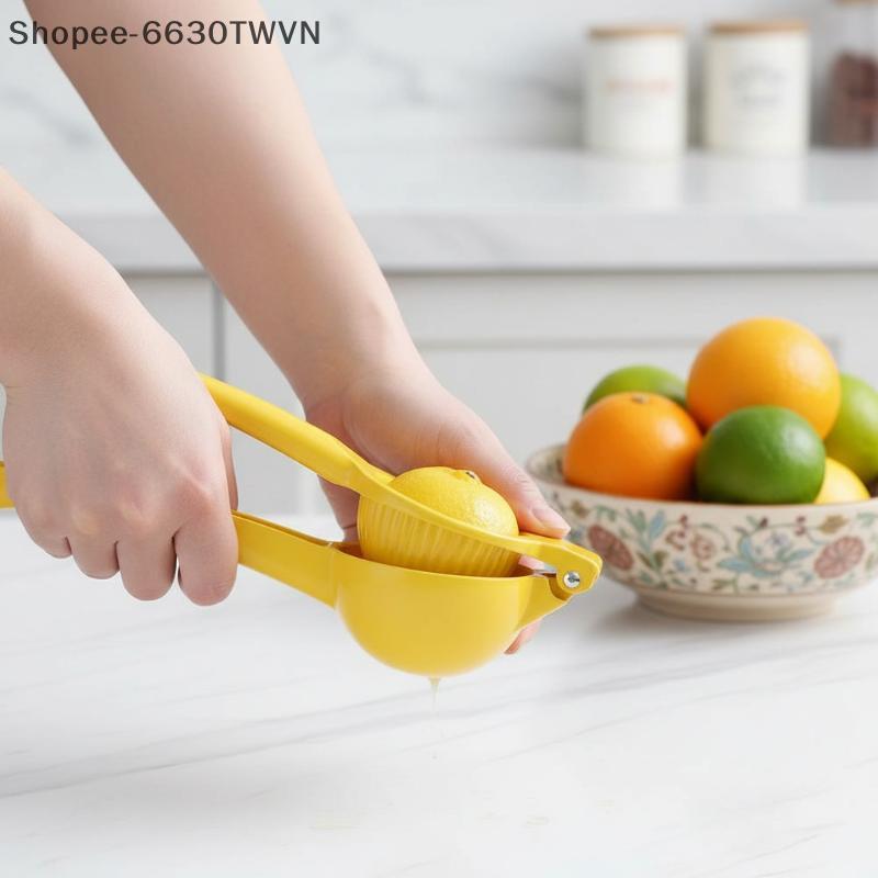 [LH] Hướng dẫn sử dụng sáng tạo Máy ép trái cây chanh cầm tay Kẹp ép trái cây 1 Cái Cấp thực phẩm ch