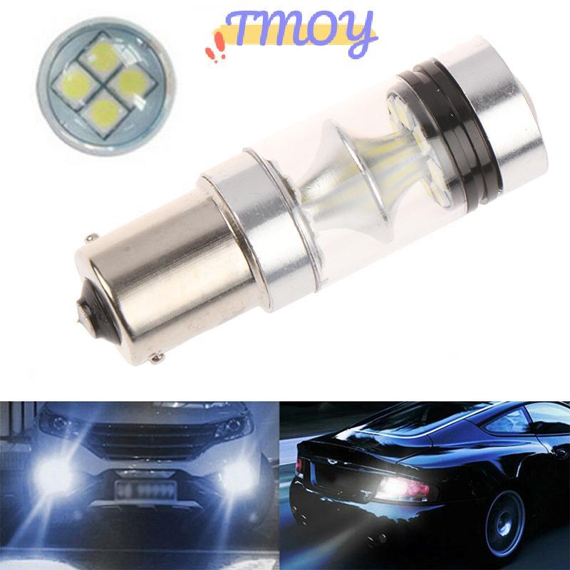 TMOY Trắng P21W BA15s 1156 Đèn LED Canbus Baup Đảo chiều Đèn lùi TMOY