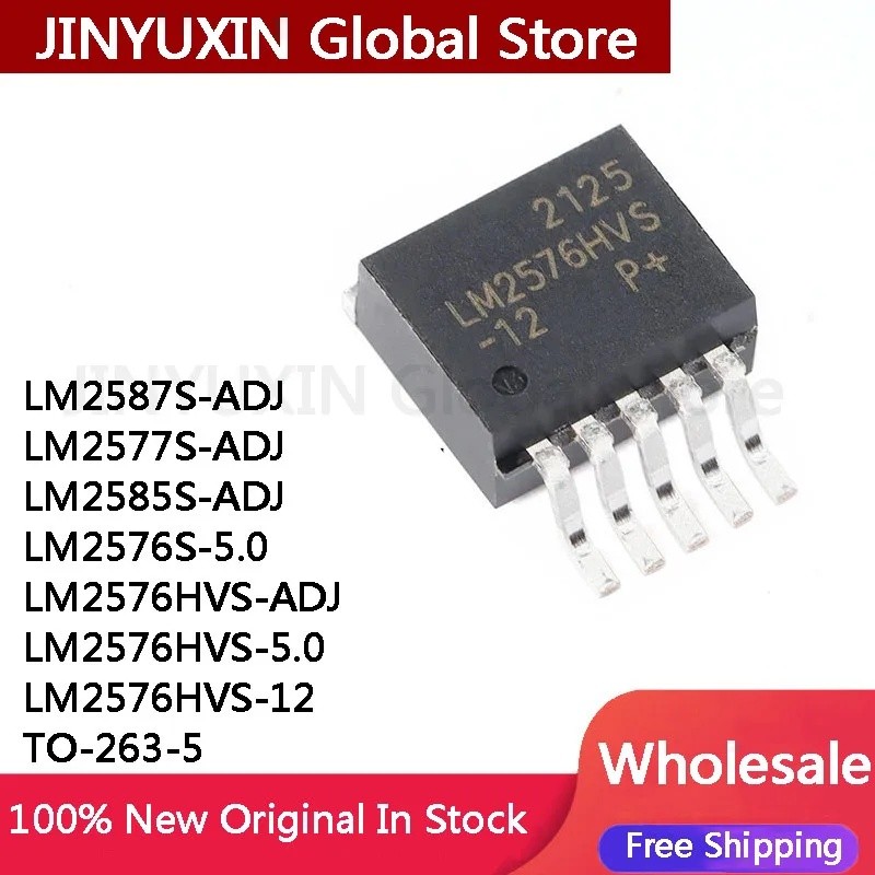 5 Chiếc LM2587S-ADJ LM2585S-ADJ LM2577S-ADJ LM2576S-5.0 LM2576HVS-ADJ LM2576HVS-5.0 LM2576HVS-12 LM2