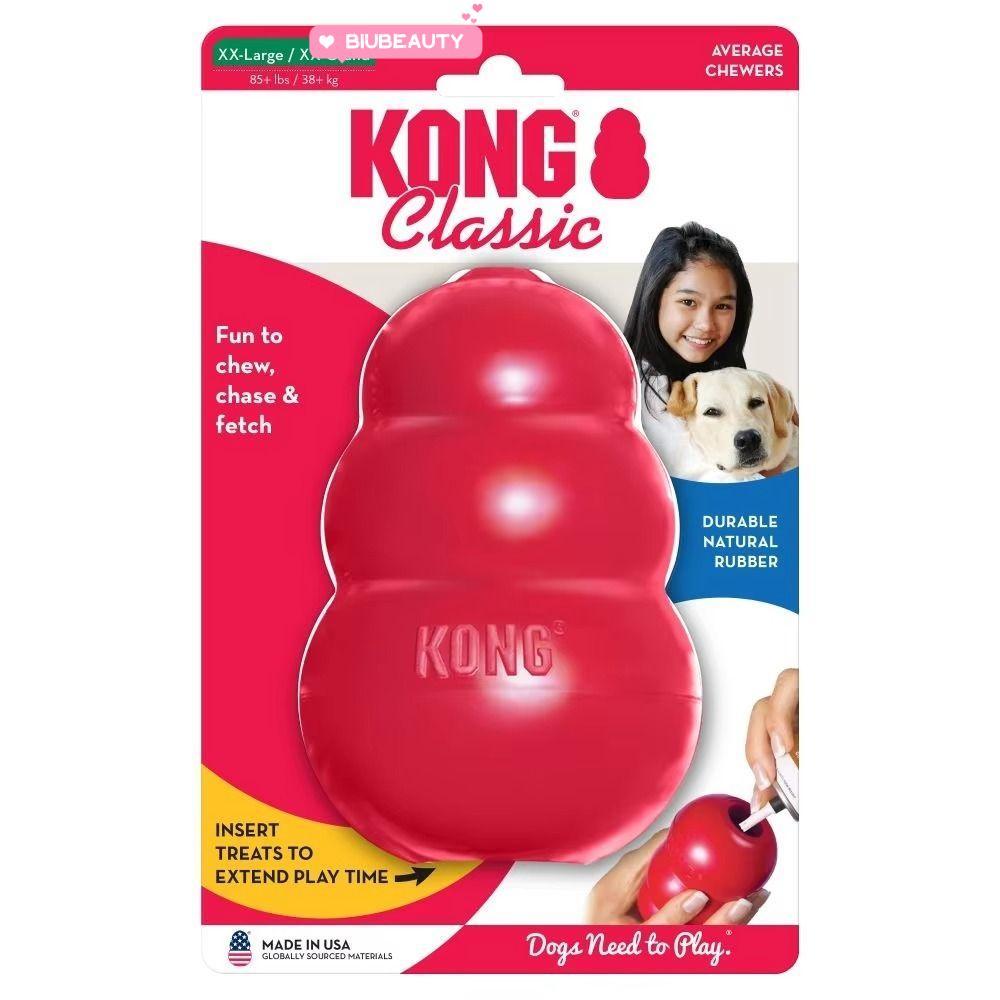 Đồ chơi chó con BIUBEAUTY Kong, Đồ chơi chó Kong nhồi bông cổ điển, 2024 Khả năng điều trị Đồ chơi x