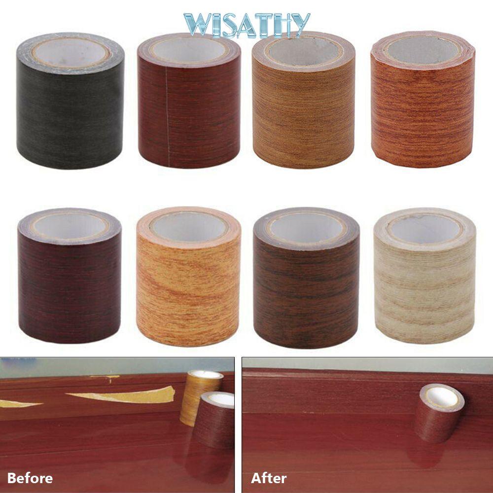WISATHY WISHY 5M / Cuộn Sửa Chữa Thực Tế Ống Băng Nội Thất Cải Tạo Hạt Gỗ