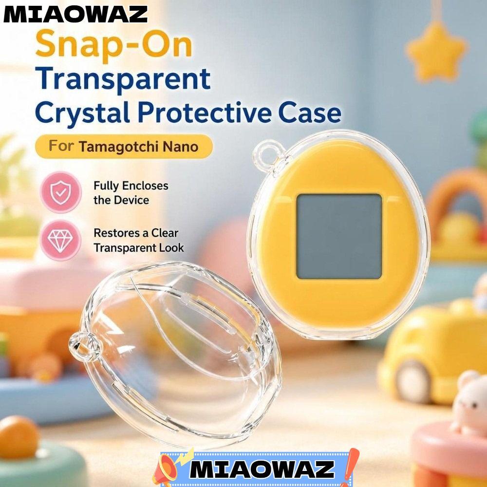 MIAOWAZ Bảo vệ, có cánh Vỏ cứng, Vỏ thay thế chống sốc PC cho phụ kiện Nano Tamagotchi