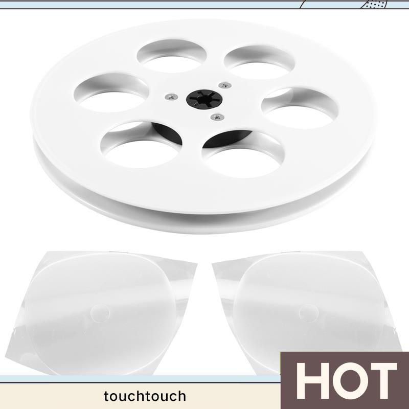 Cuộn băng âm thanh 7 Inch Cuộn rỗng cho cuộn ghi âm ReVox Studer với 6 lỗ -Hub Máy mở Phần A touchto