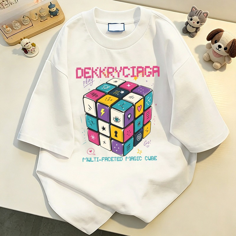 COD✅ (Hồ Chí Minh)RTOML  áo xinh uniqlo mall áo thun nữ ôm body áo thun trơn form boxy Khối Rubik bị