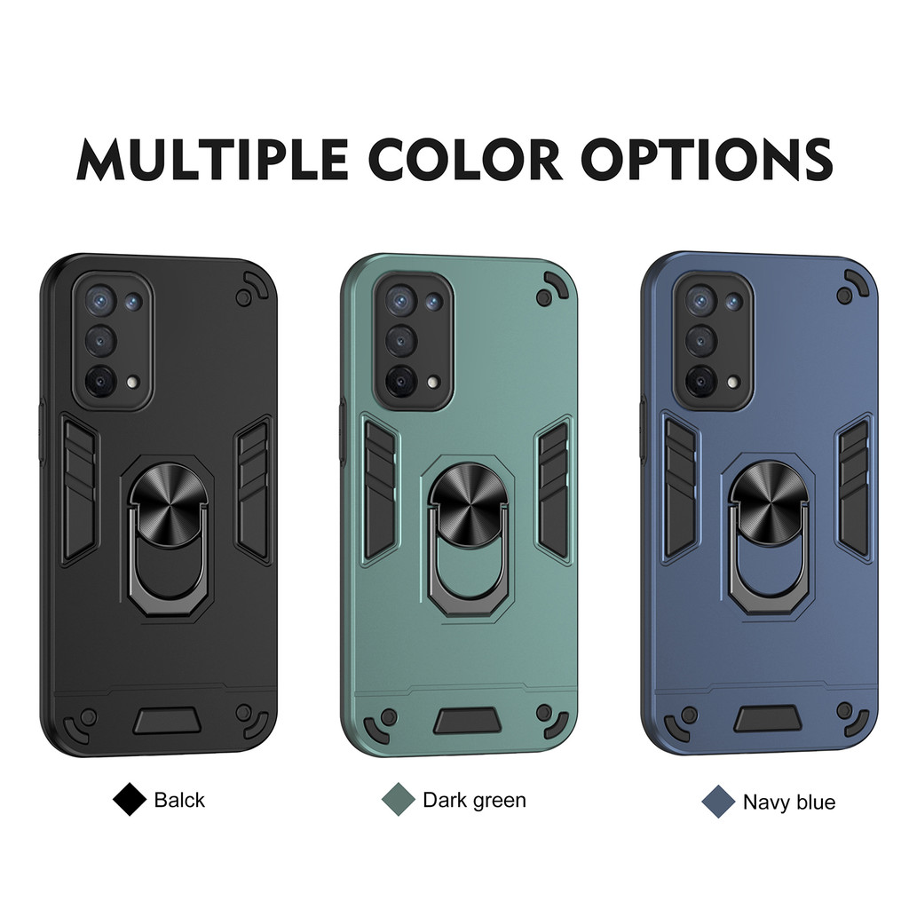 Dành Cho Oppo A74 5G Ốp Lưng OPPO A54 5G oppo A74 F19 Vỏ Bảo Vệ Giáp Quân Sự Giá Đỡ Nhẫn Fundas Coqu