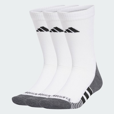 adidas Gym & Training Bộ 3 Đôi Tất Cổ Trung Lót Đệm Chuyên Dụng CLIMACOOL Unisex trắng JD9575